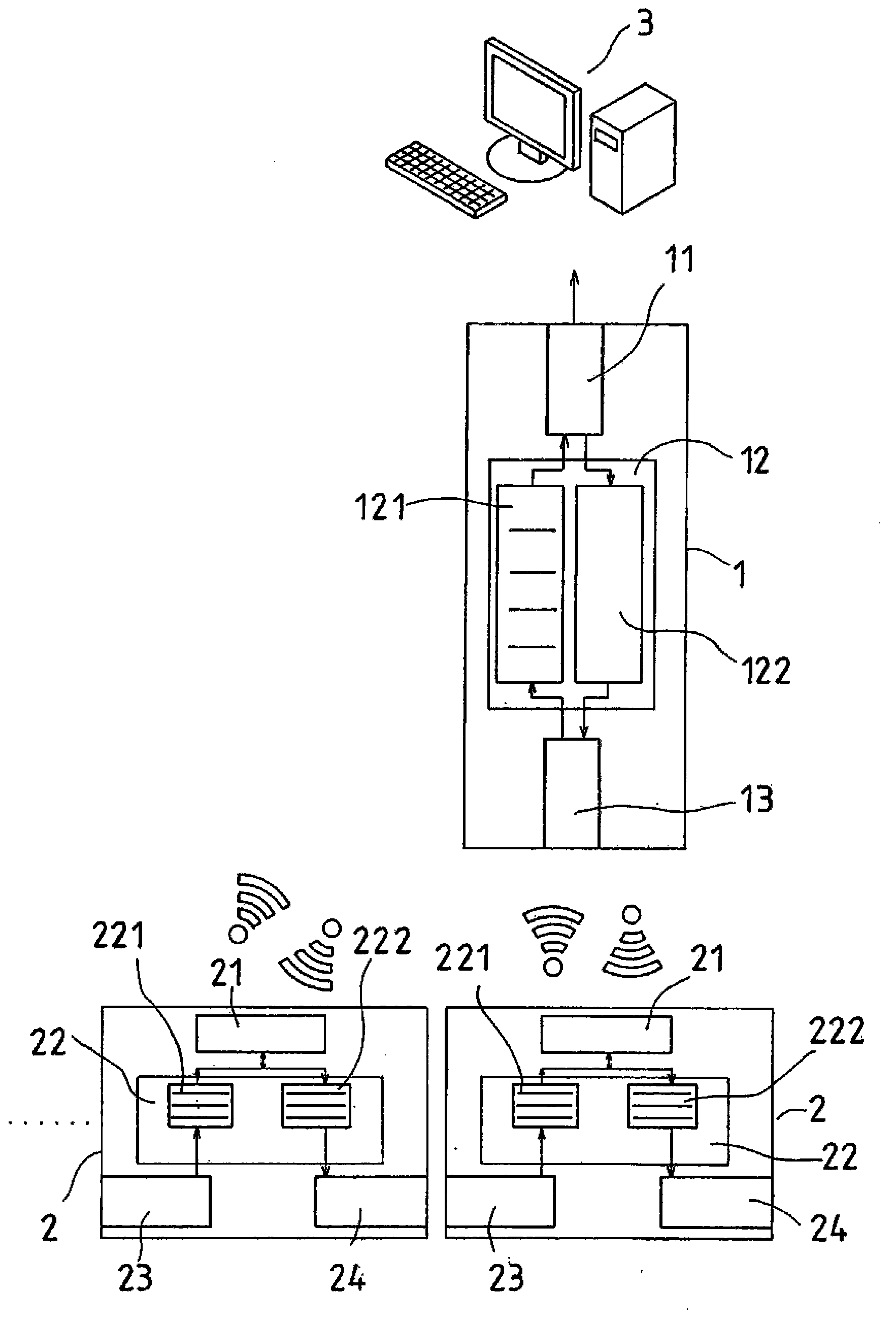 System and method for controlling multiple-operation input and music output of wireless game devices