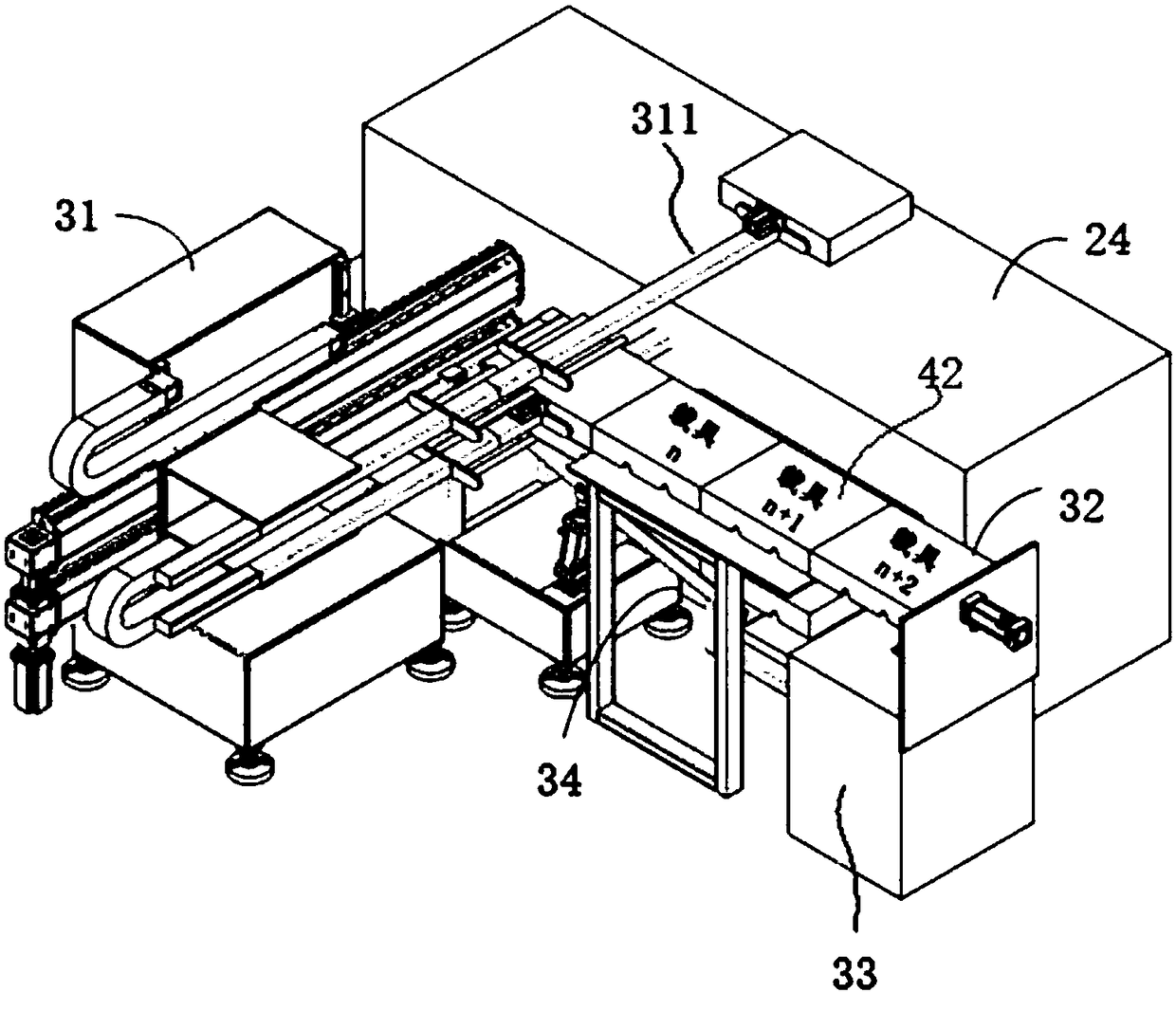 Hot press molding system and method of shell dental instrument scale production