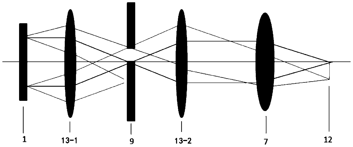 Optical structure of holographic 3D virtual reality glasses