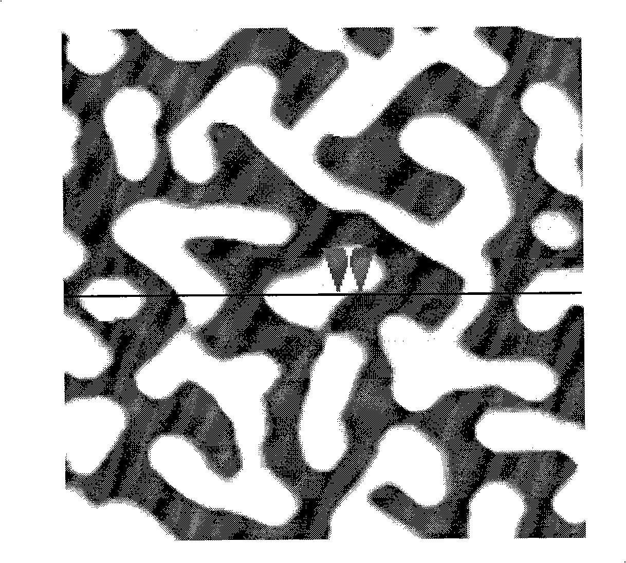 Preparation method of high-temperature superconductor nano-structured array