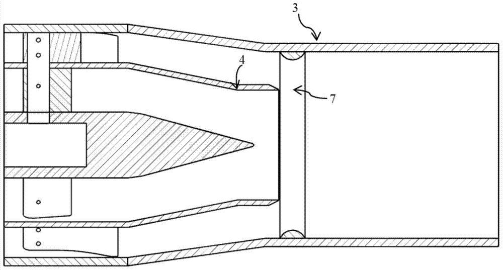 A premixing nozzle for a gas turbine combustor