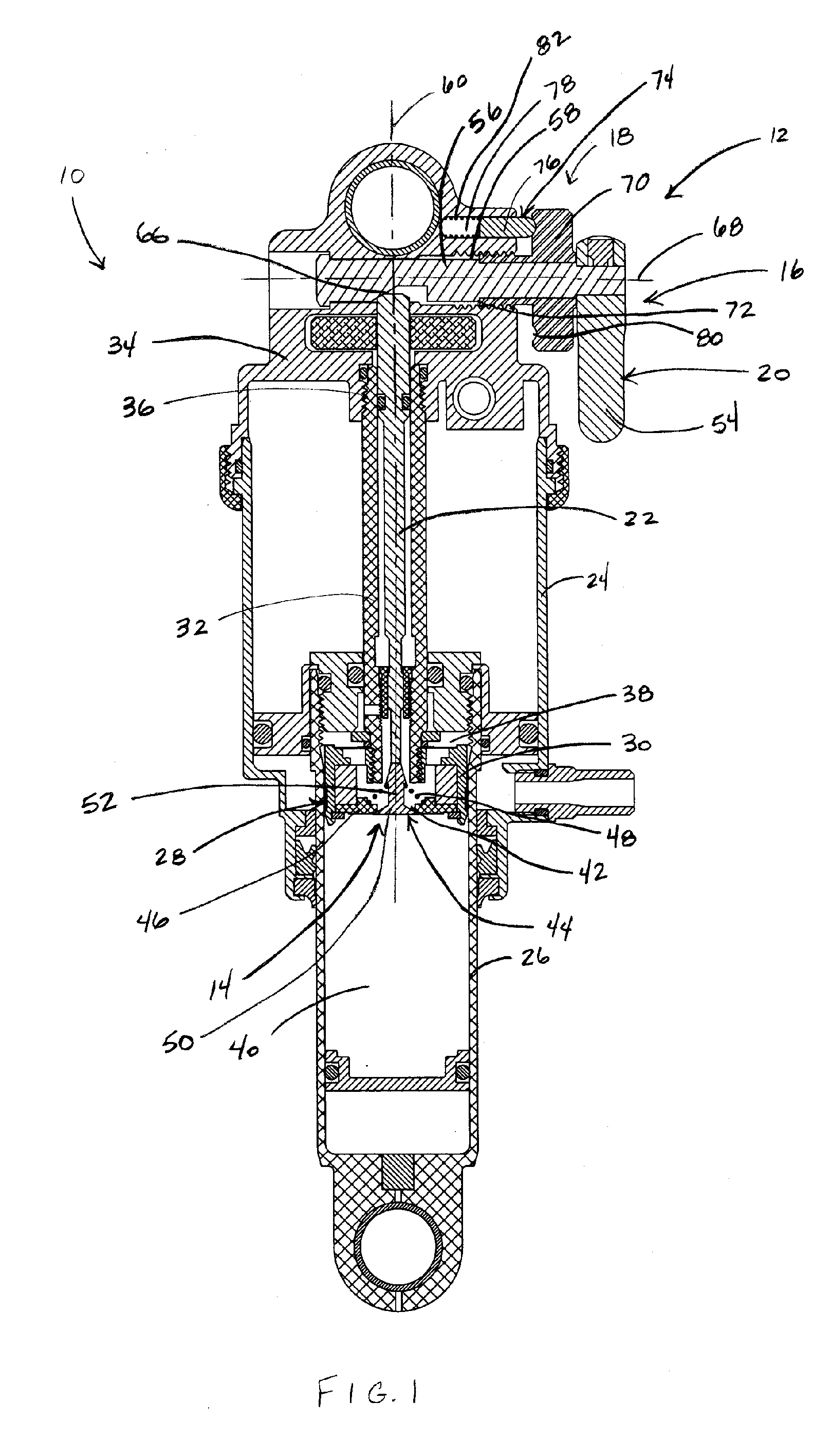 Actuator apparatus for controlling a valve mechanism of a suspension system