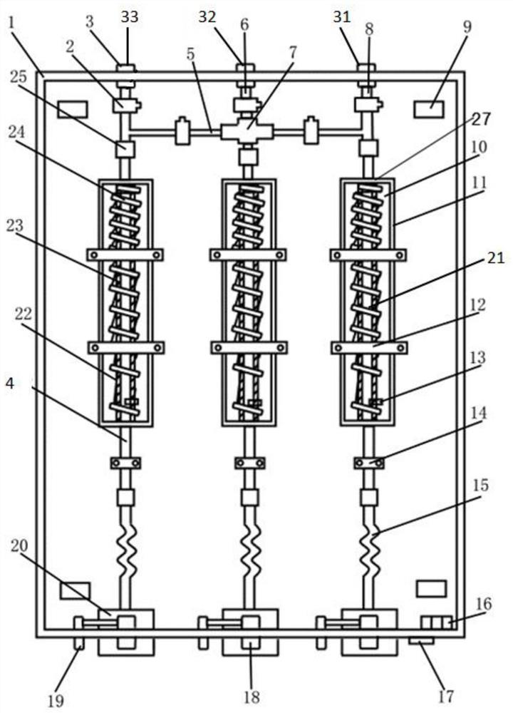 A multi-channel heating device for organic nitrate based on cavity ring-down spectroscopy