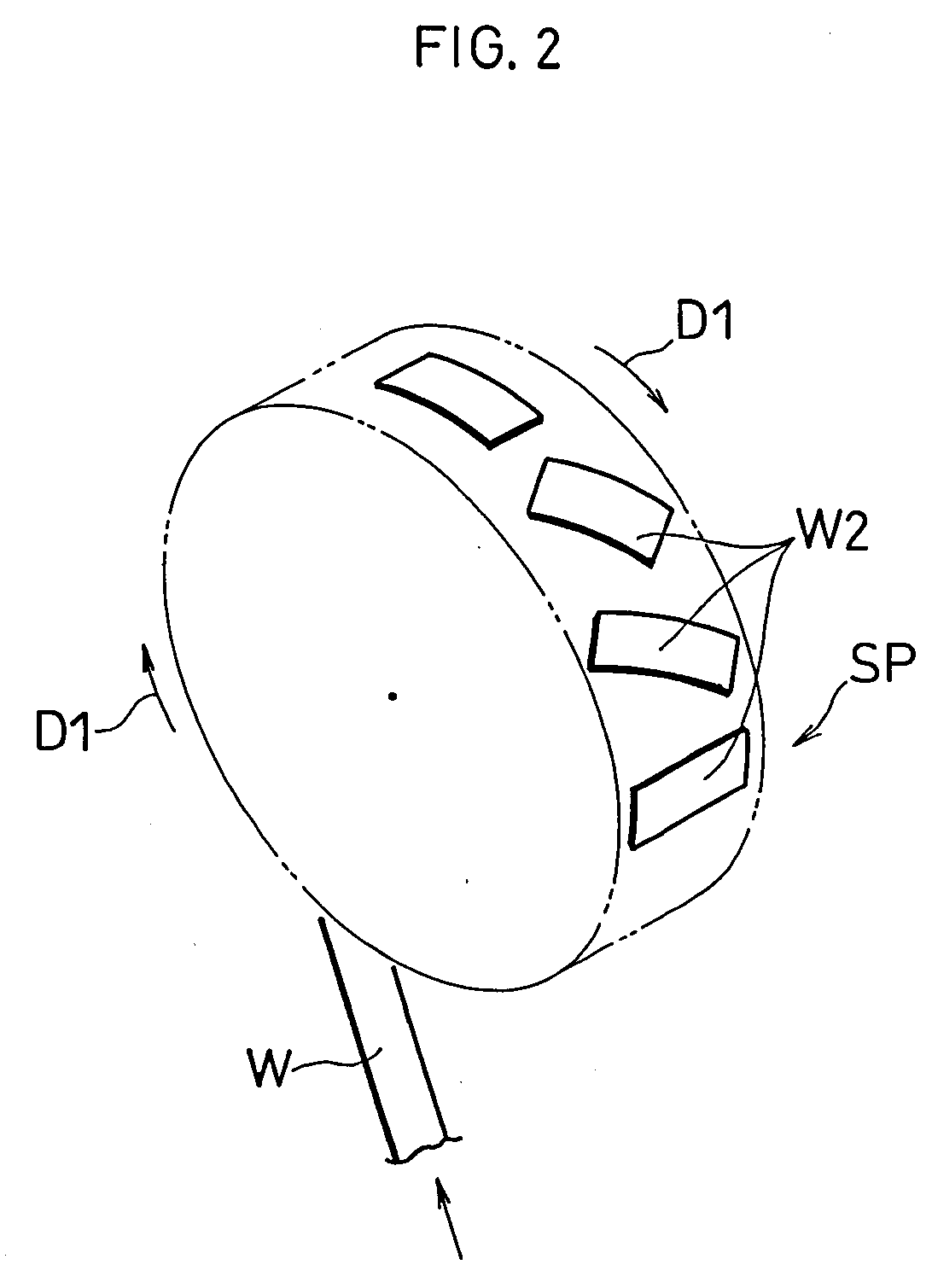 Web Processing Device and Web Processing Method