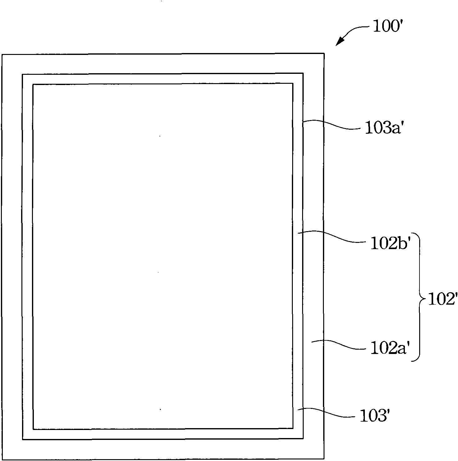 Display structure, polarization structure and method of pasting touch control panel on liquid crystal panel