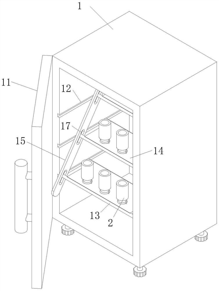 Auxiliary medicine storage device