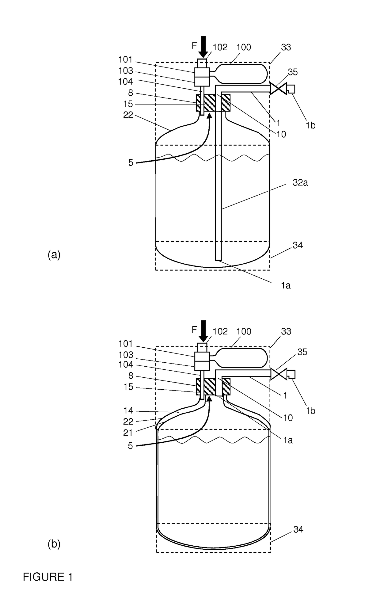 Resilient closure for pressure driven dispensing container