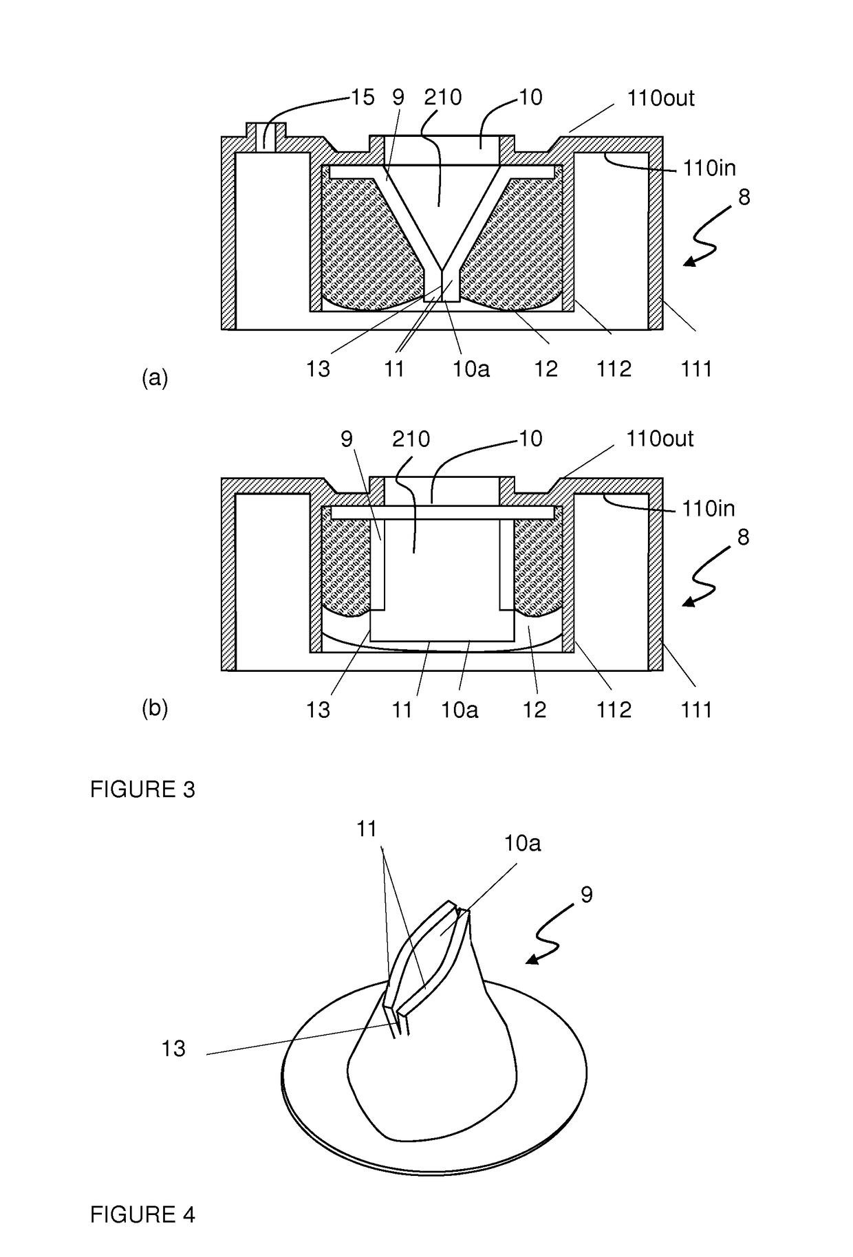 Resilient closure for pressure driven dispensing container