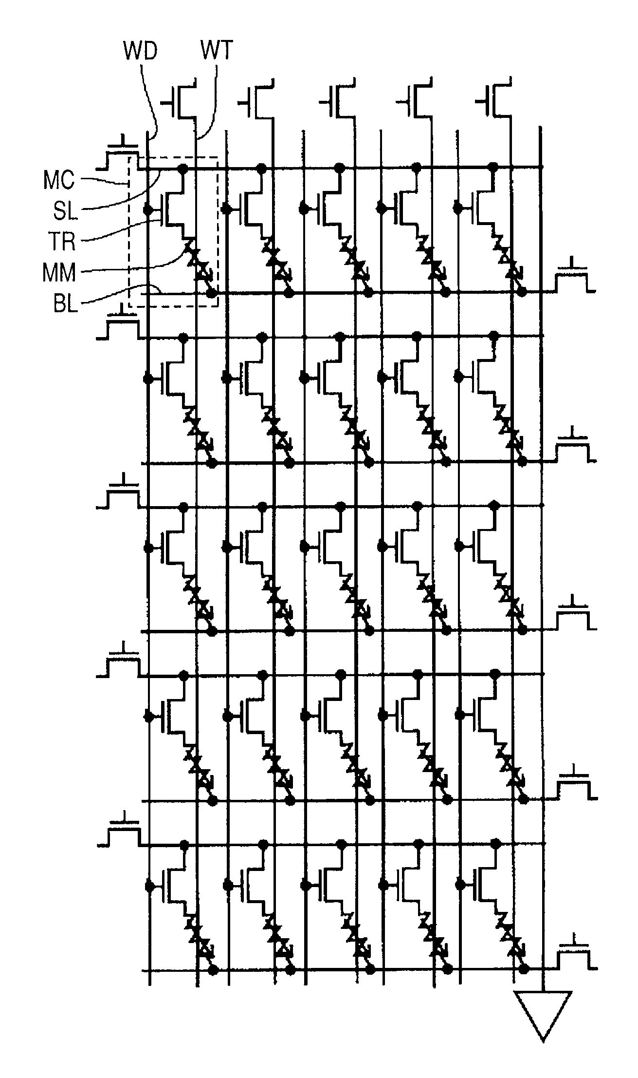 Magnetic storage device