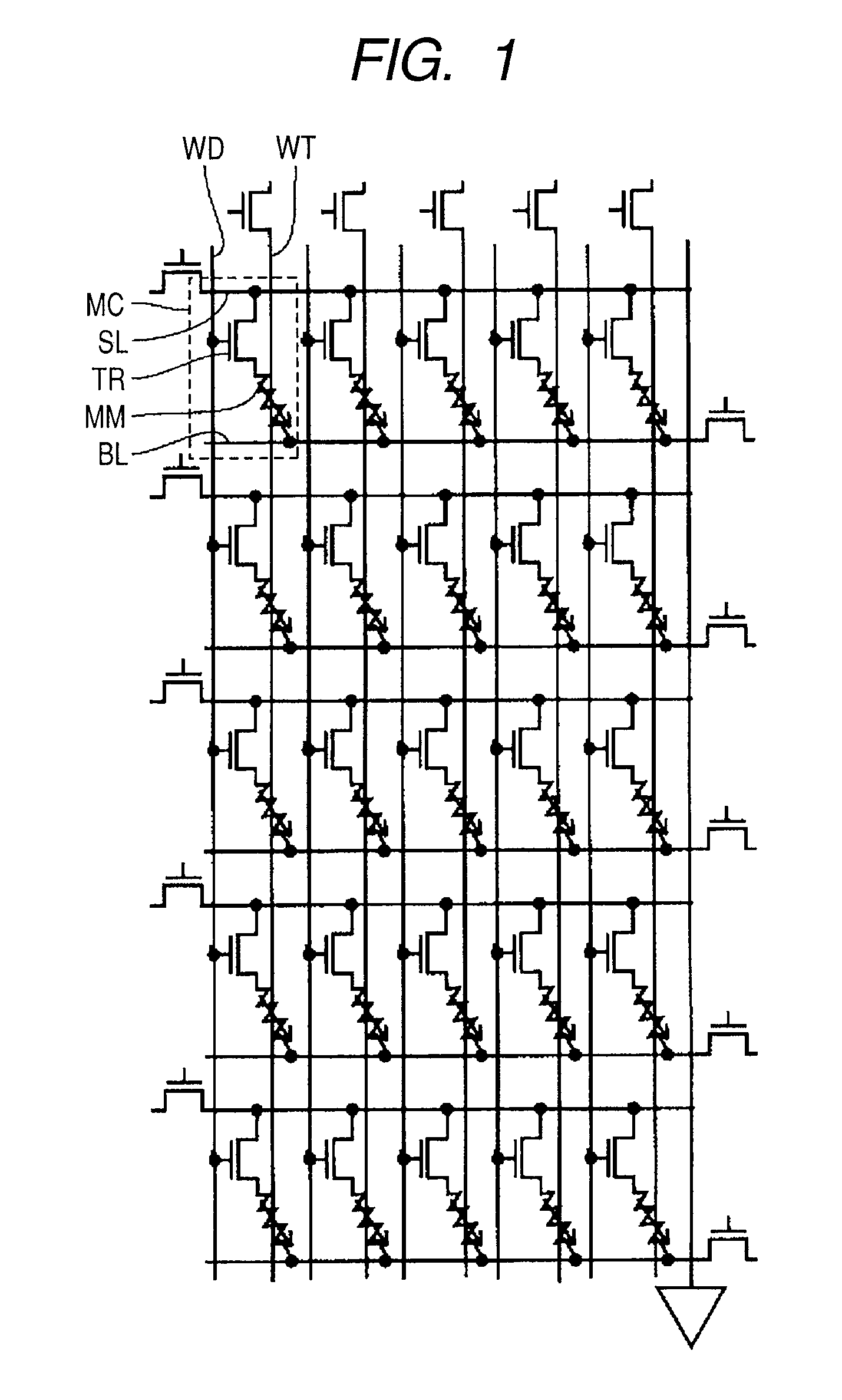 Magnetic storage device