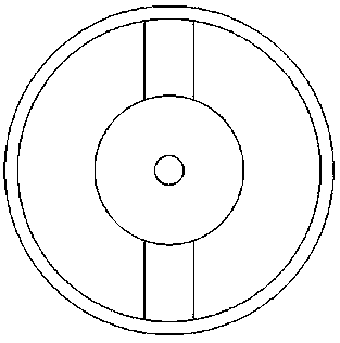 Single-slurry blending device for hole drilling and sealing