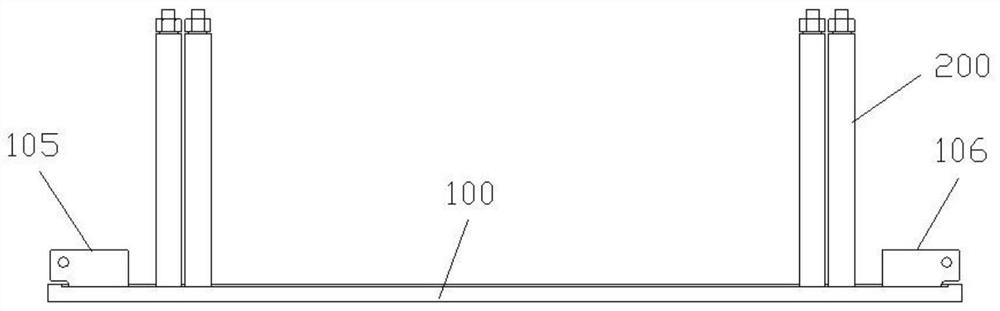 Positioning device and installation method of fairing separation component support