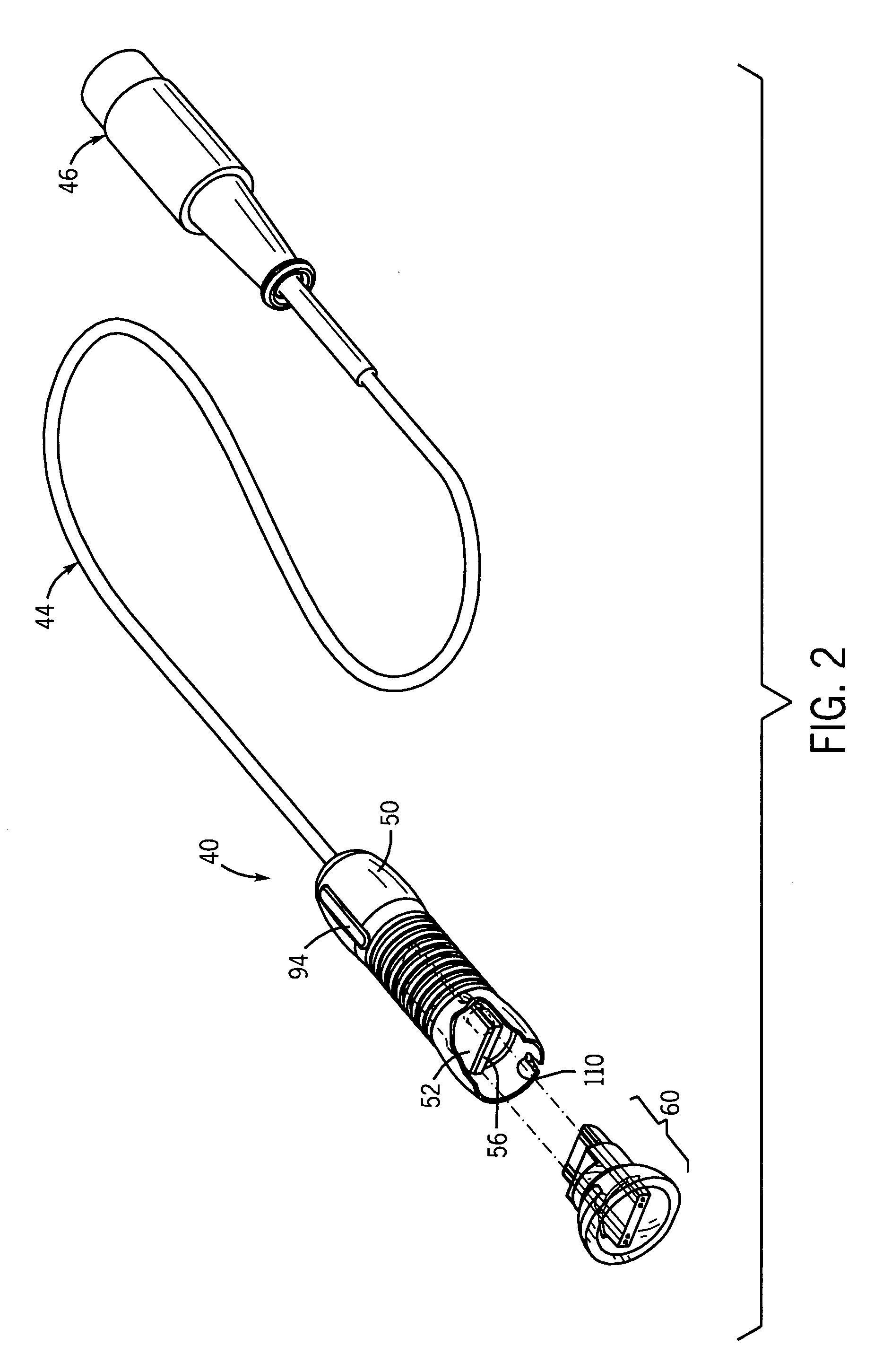 Probe for use in determining an attribute of a coating on a substrate