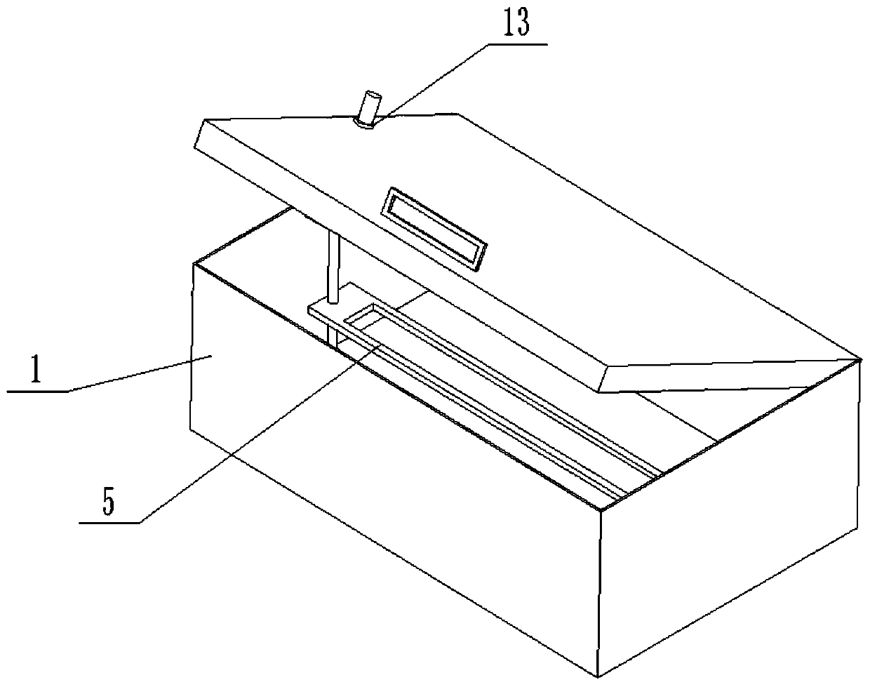 Novel toolbox for commercial vehicle