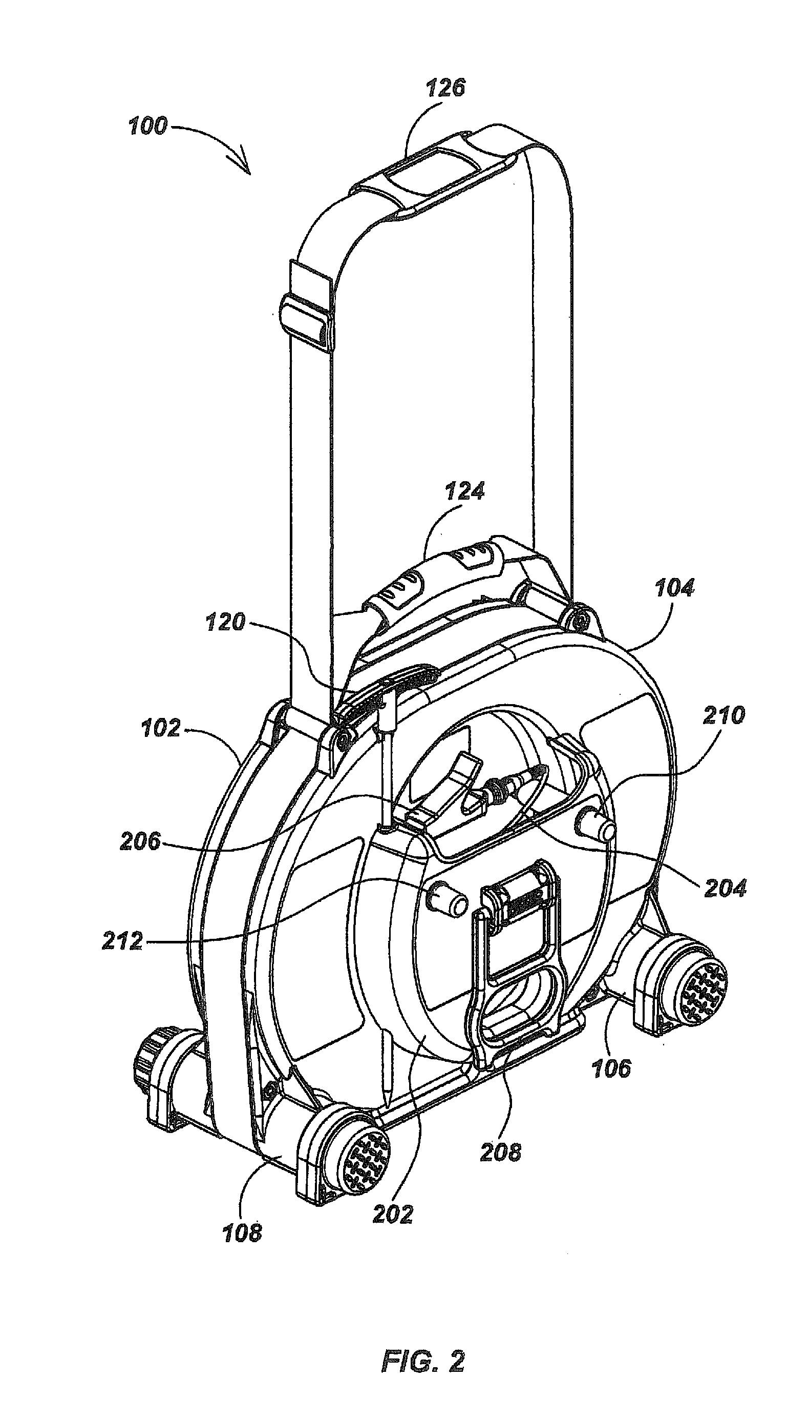 High-Q self tuning locating transmitter