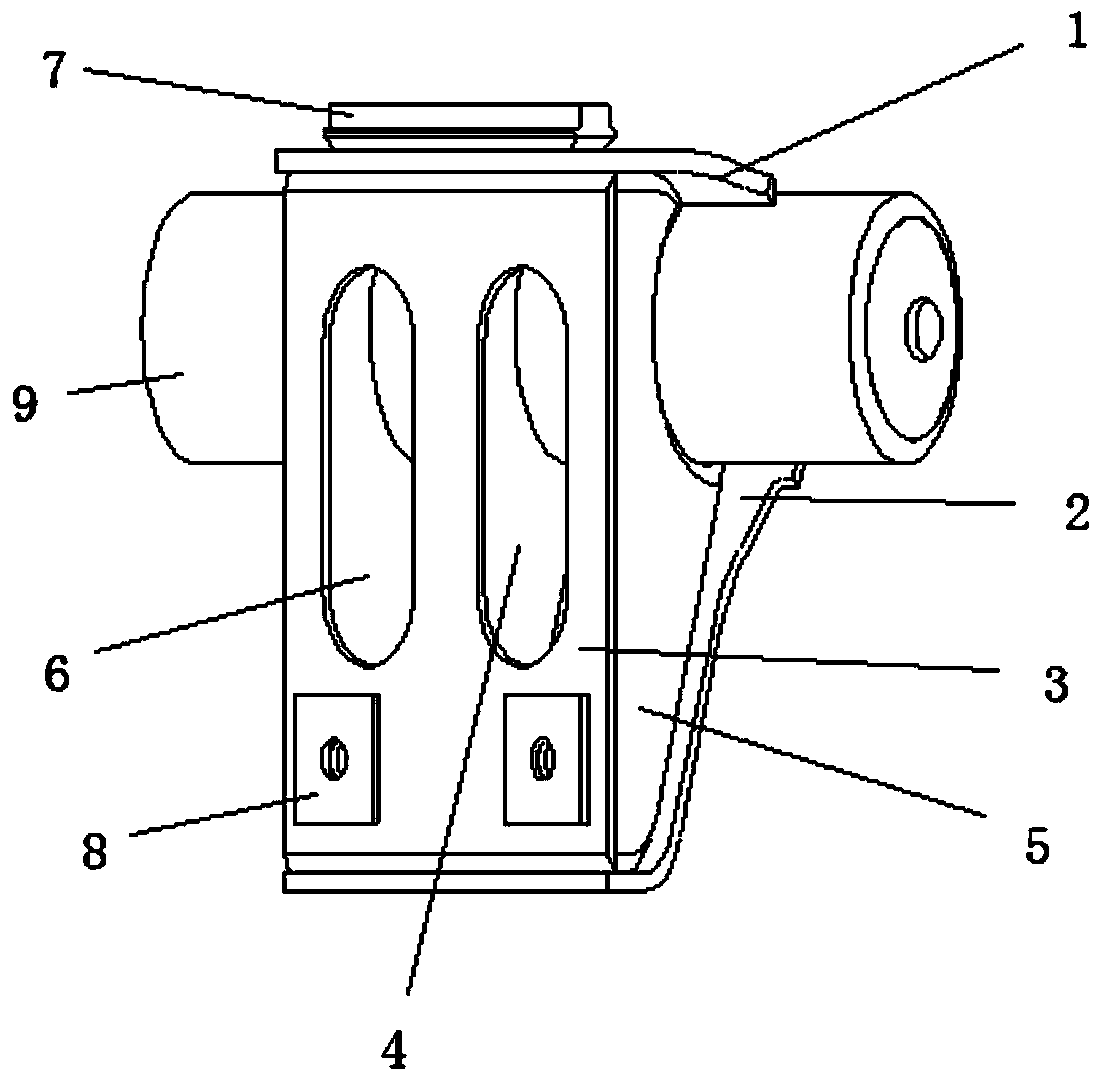 Motor suspension of urban rail vehicle