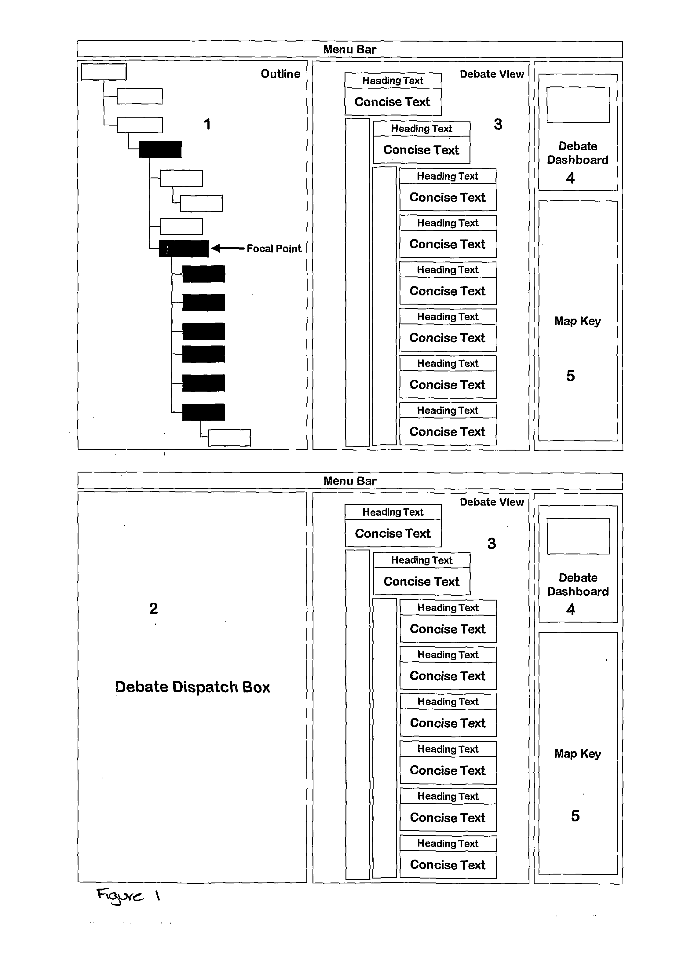 Web application for debate maps