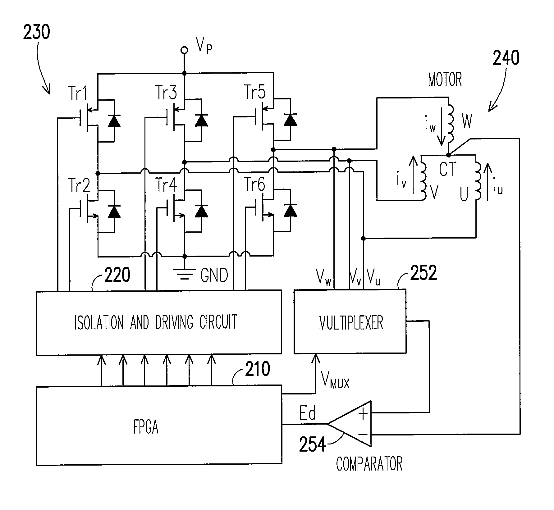 Sensorless driving method for brushless DC motor