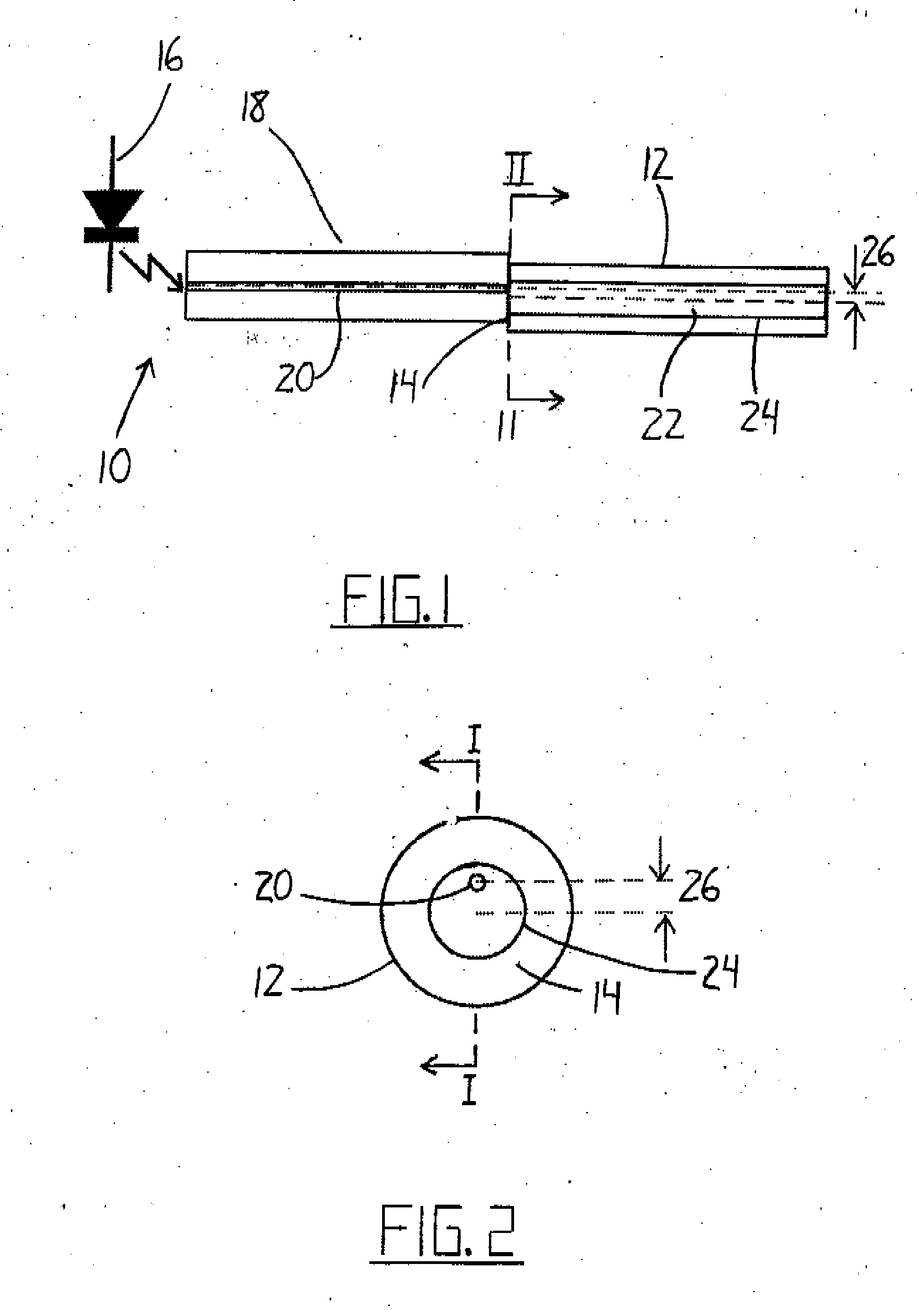 Intrusion detection and location system for use on multimode fiber optic cable