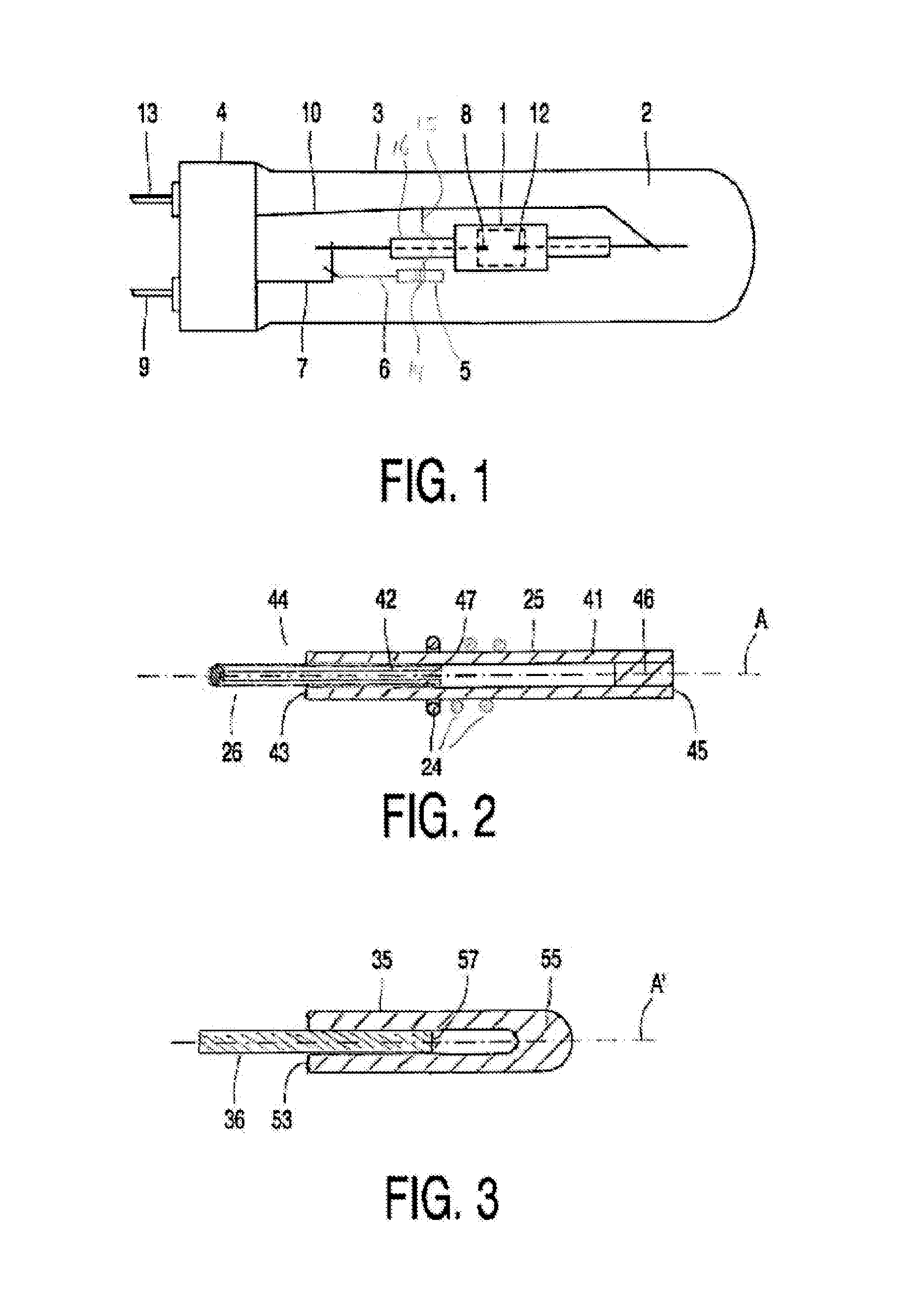 High-pressure gas discharge lamp