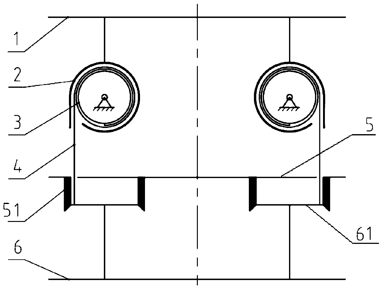 High-unfolding-folding-ratio unfolding mechanism suitable for space environment