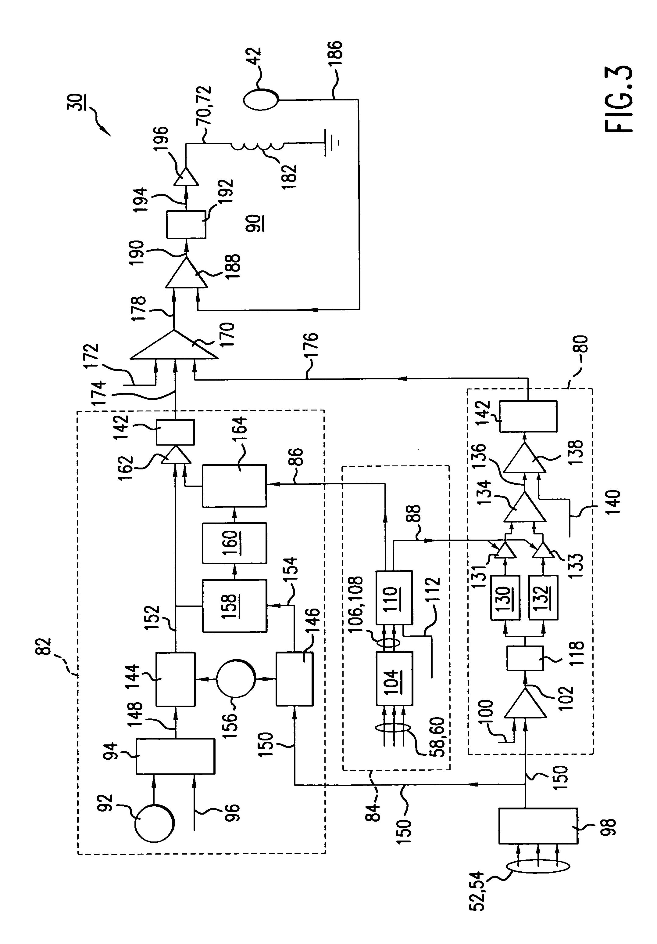 Electromagnetic active vibration control system and electromagnetic actuator