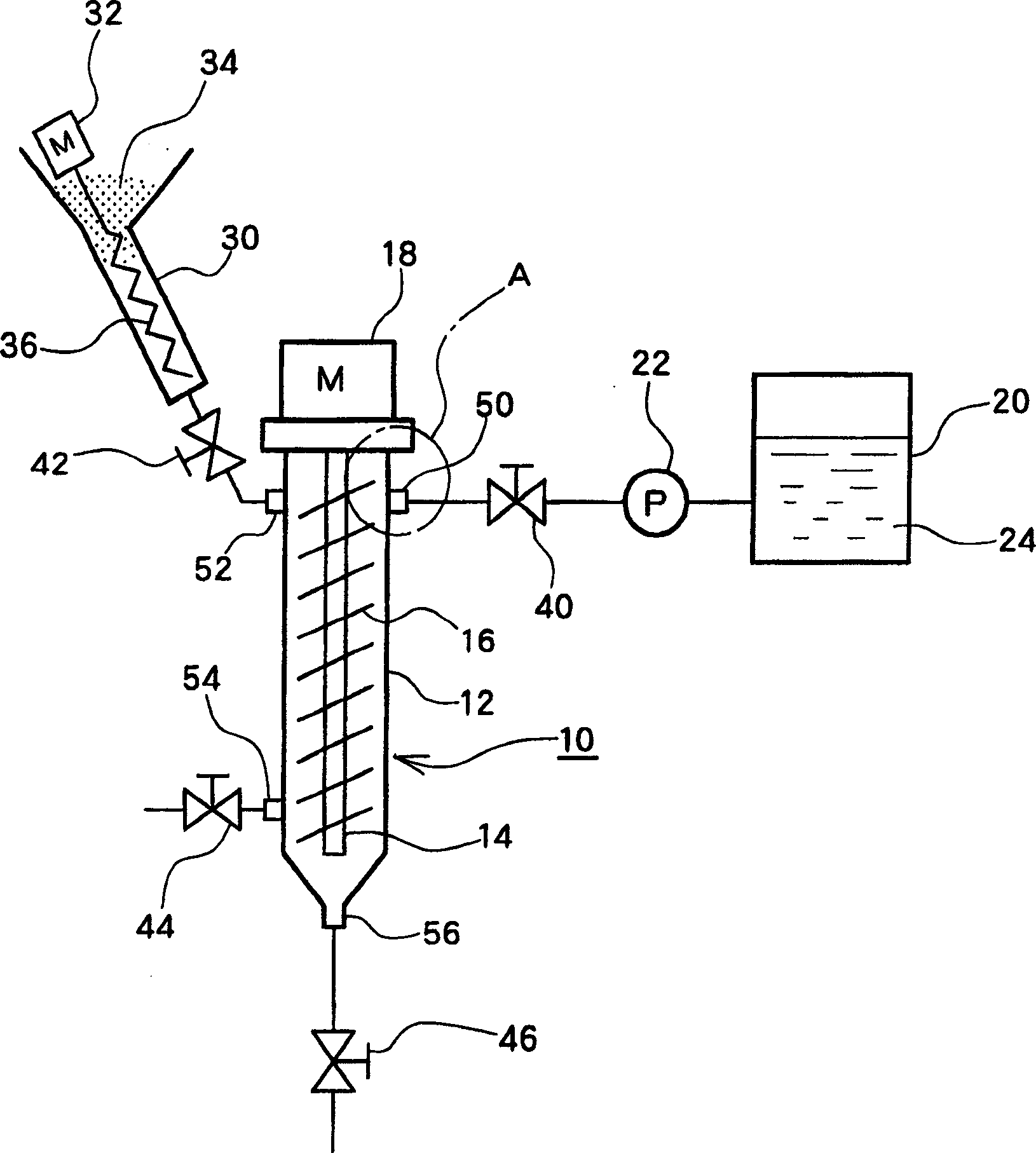 Stirring mixer and stirring mixing method