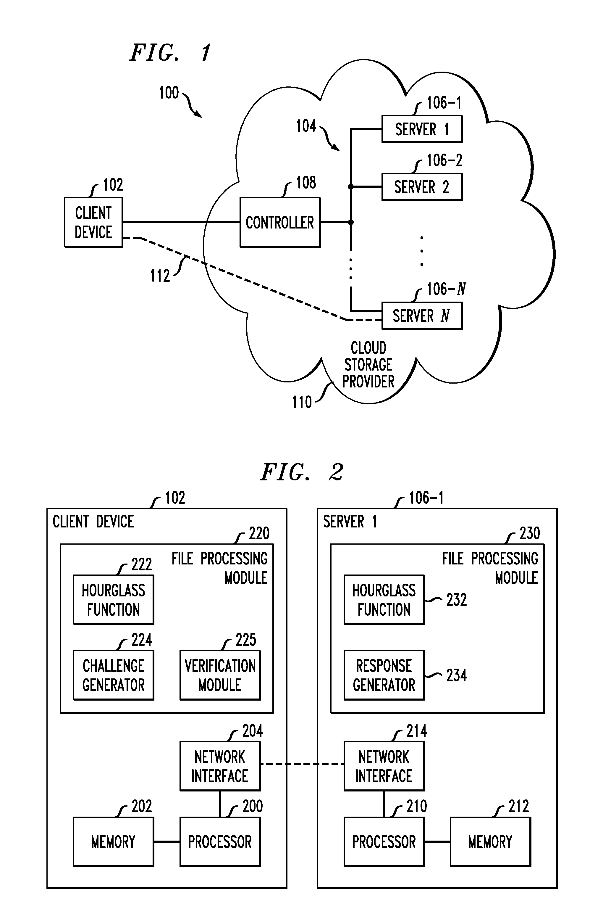 Remote verification of file protections for cloud data storage