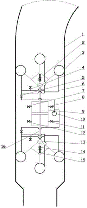 Self-adaptive inner wall robot for pipeline