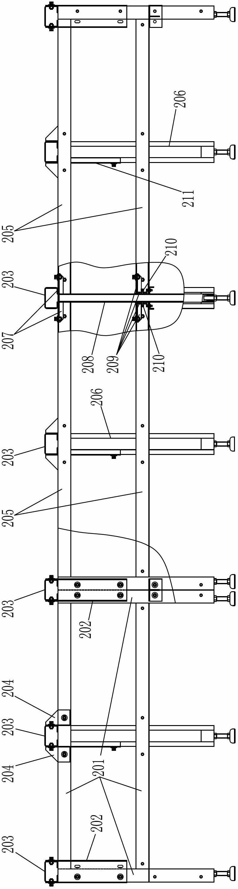 Cutting bed