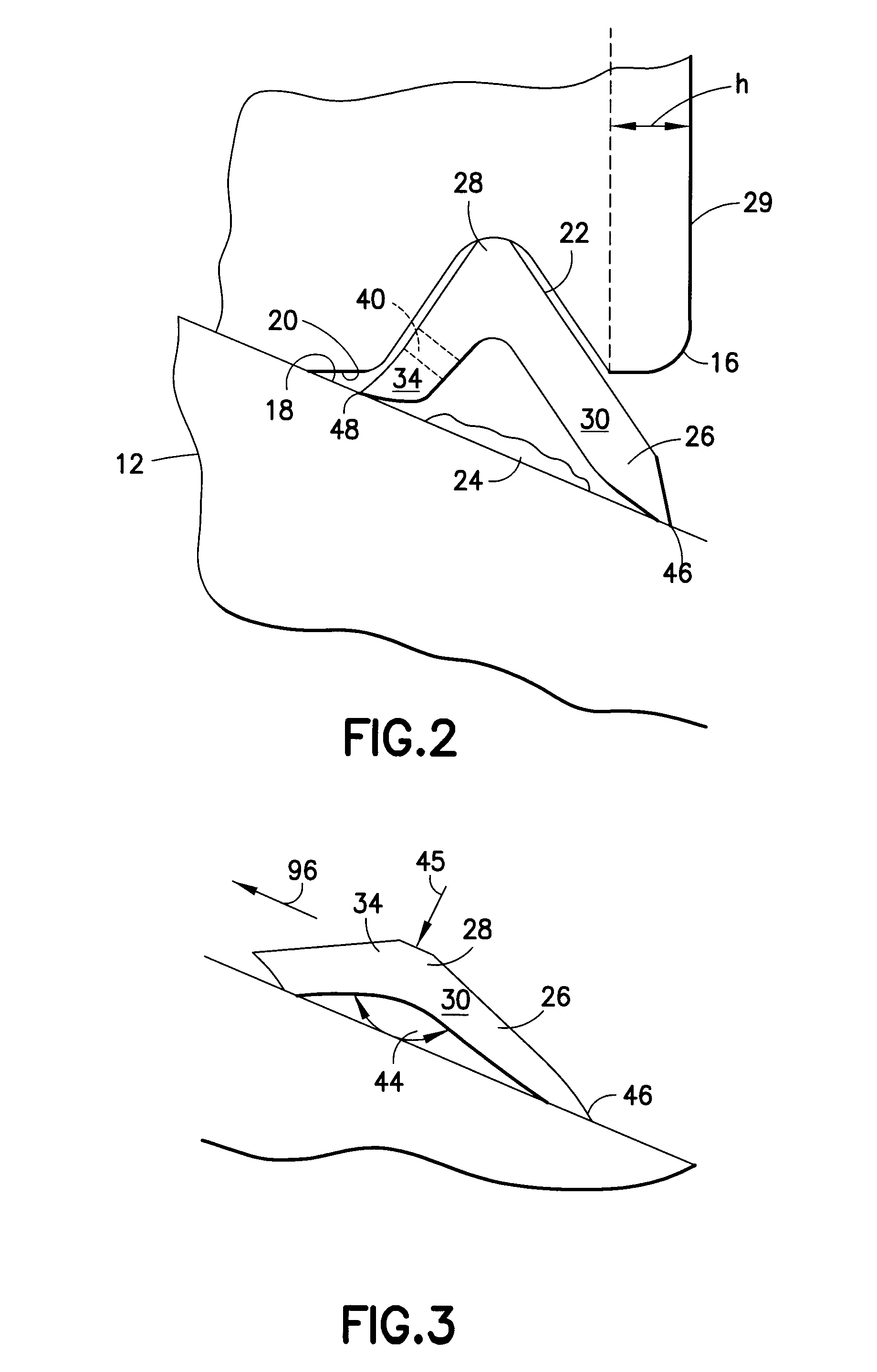 Spherical plain bearing with spread sealing means