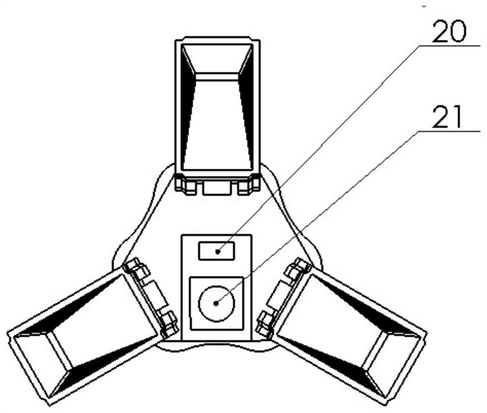 Vehicle-mounted mechanical arm type fruit picking and boxing system and method based on machine vision