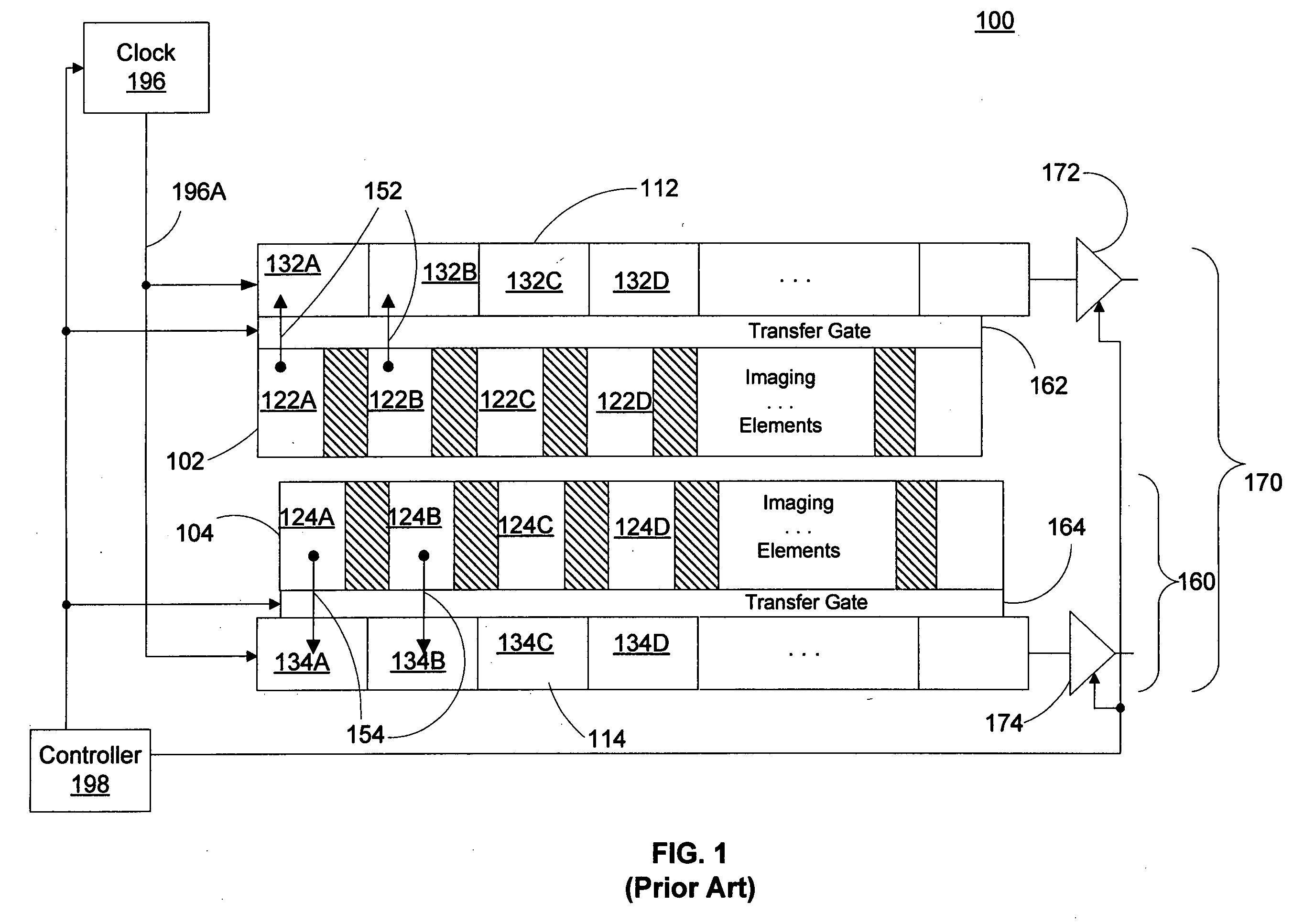 Multiple resolution optical imager using single size image elements