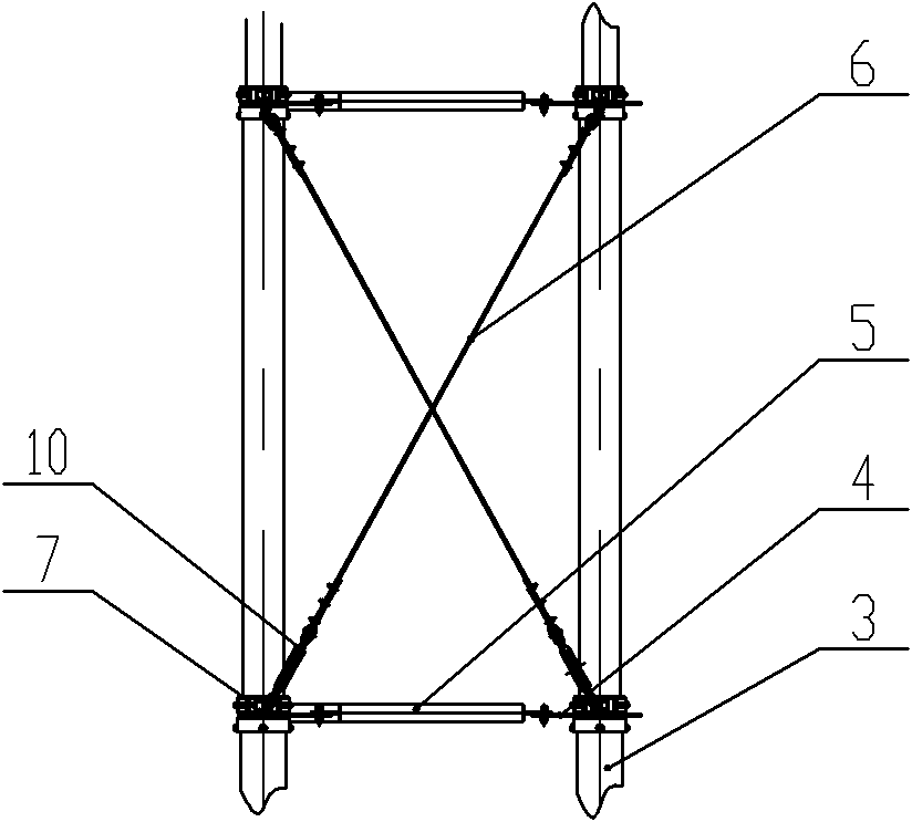 Pneumatic lifting communication tower