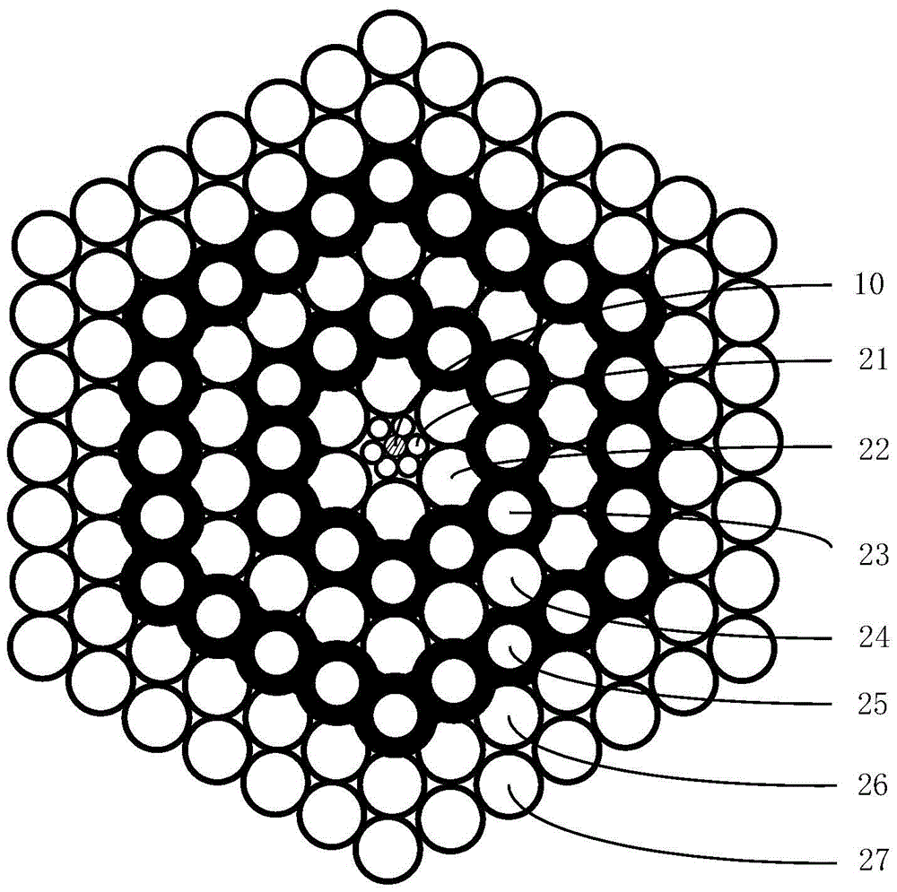 High nonlinear photonic crystal fiber