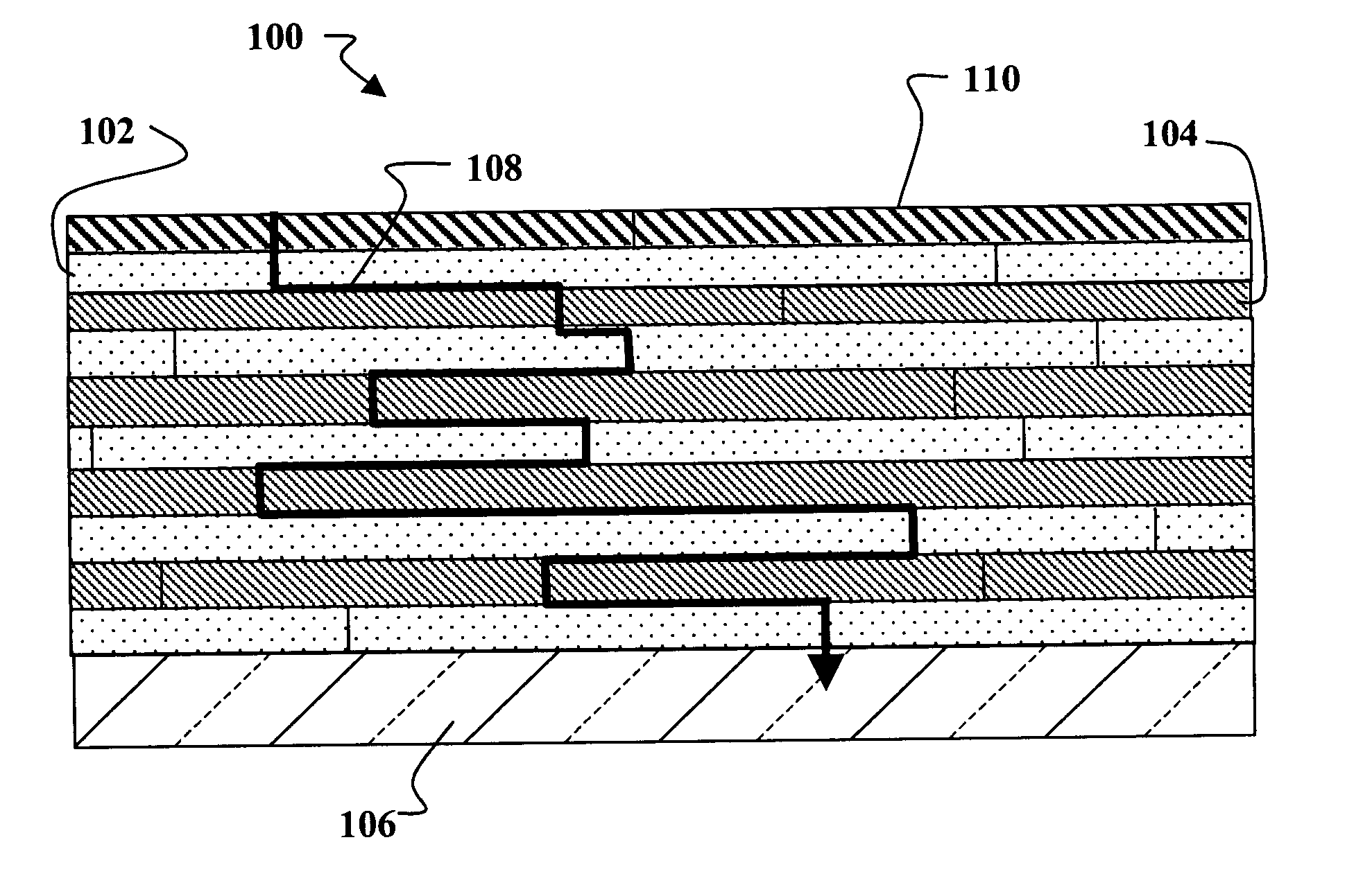 Inorganic/organic hybrid nanolaminate barrier film