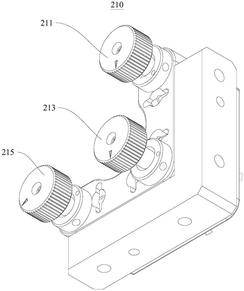 A transition belt cutting bearing device