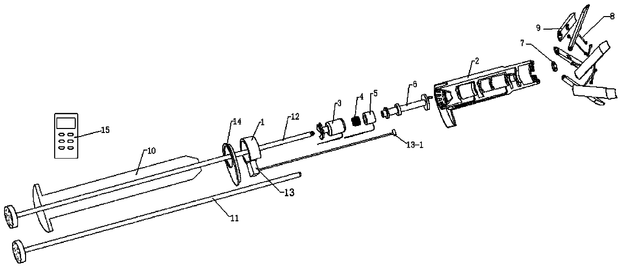 Automatic control urethral catheterization device