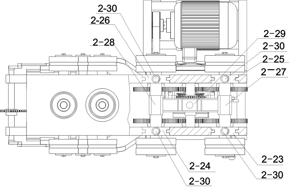 A fully automatic intermittent double-roller feeding device