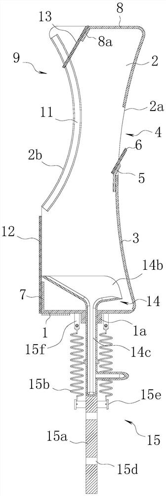 A special negative pressure vacuum chamber structure for online grinding of cathode rollers