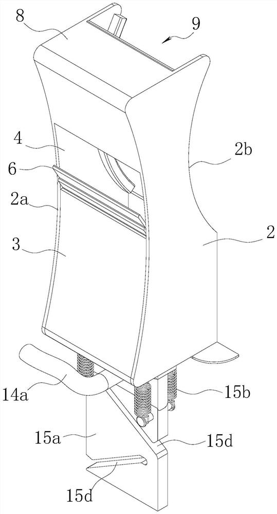 A special negative pressure vacuum chamber structure for online grinding of cathode rollers