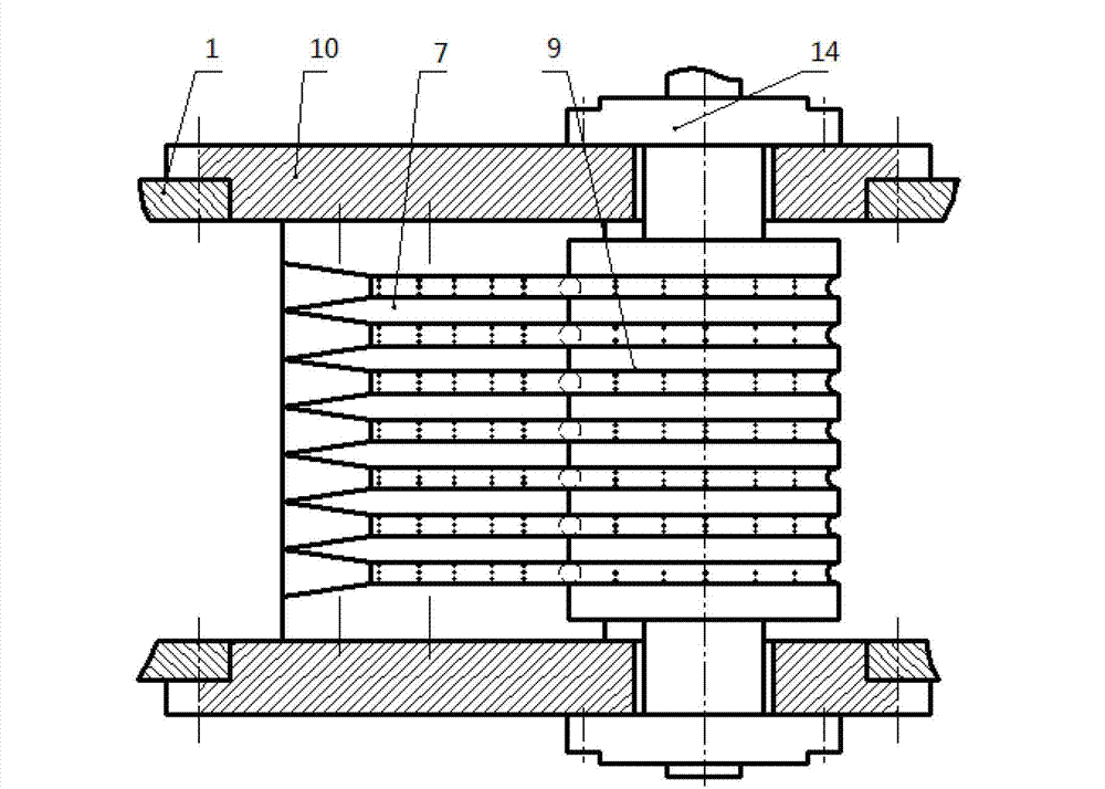 Chestnut shell breaking system