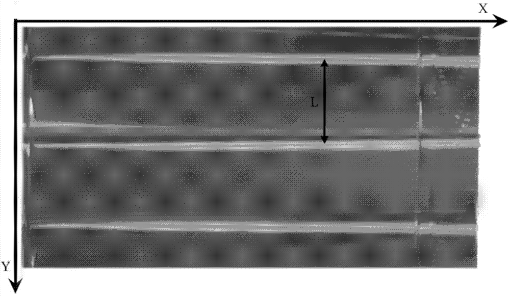 Method for measuring colors of light-pole laser paper