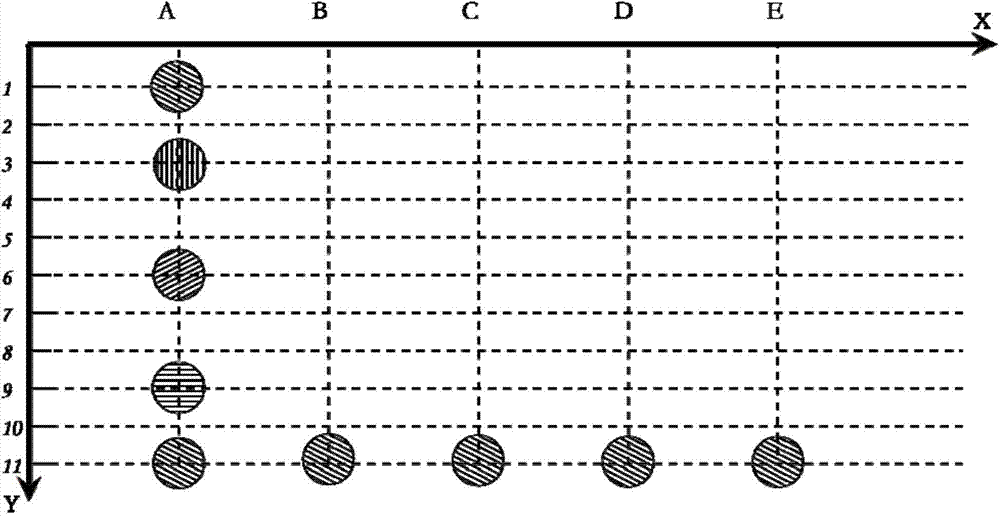 Method for measuring colors of light-pole laser paper