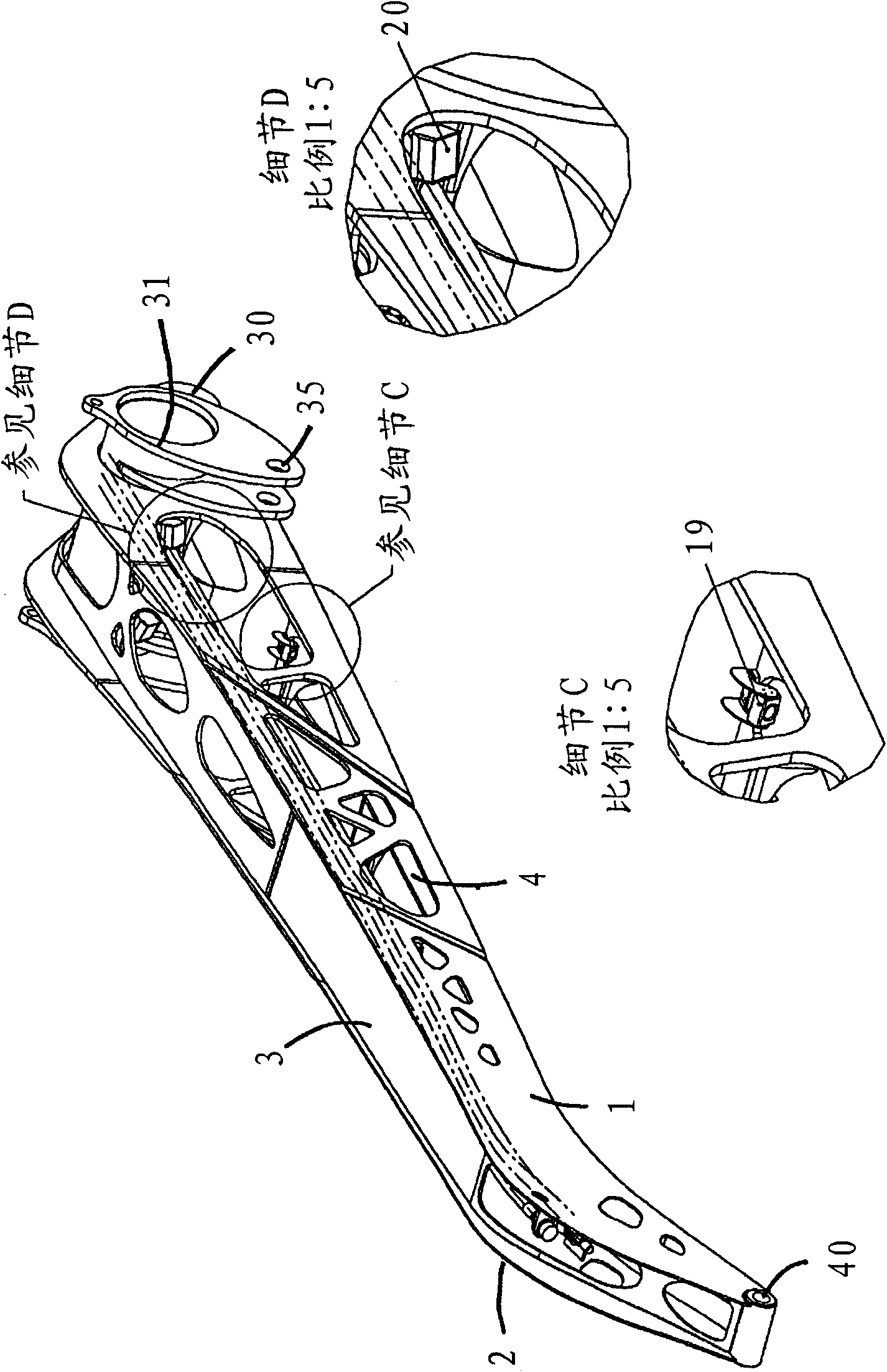 Excavator boom