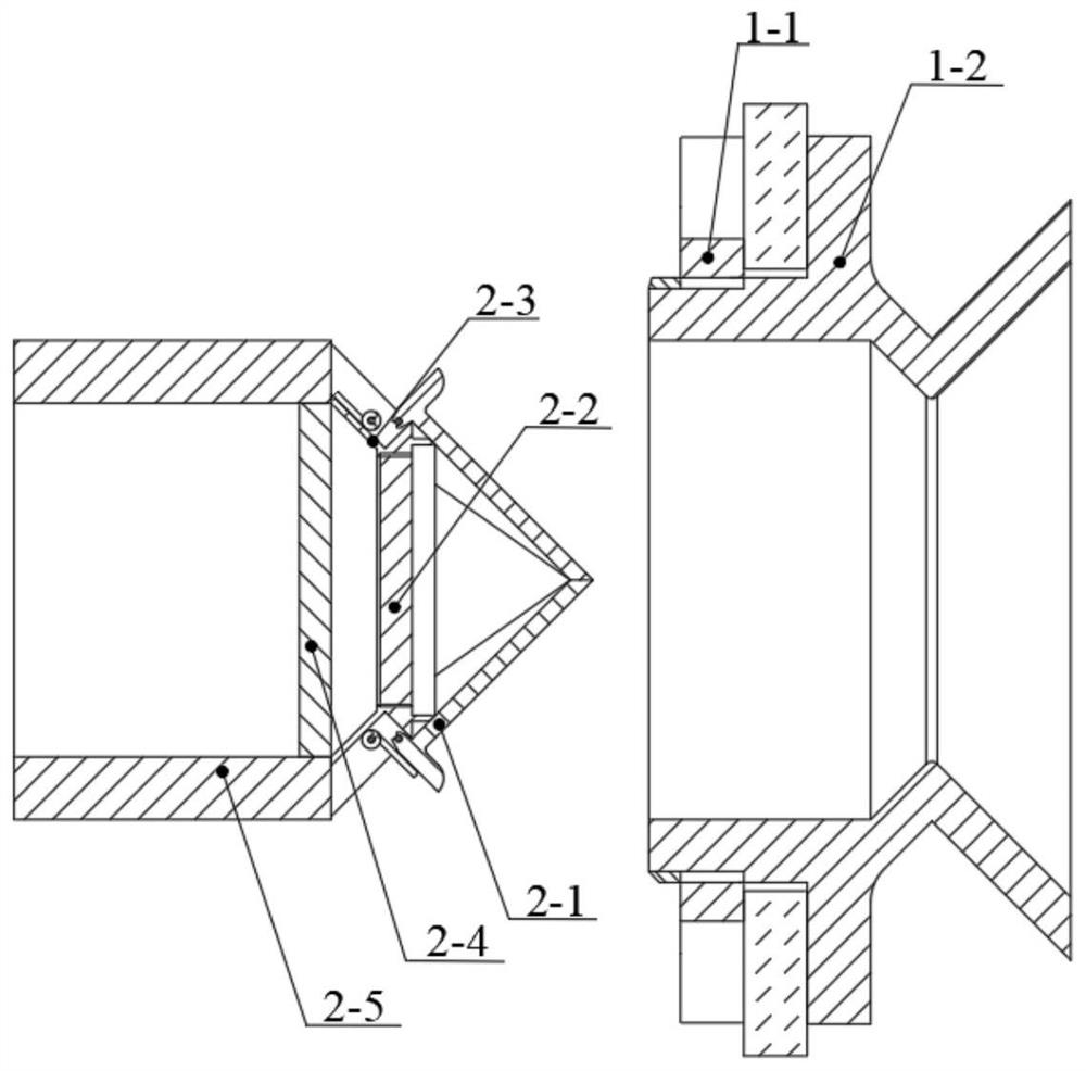 Multi-fragment synchronous launch sabot device and assembly method thereof