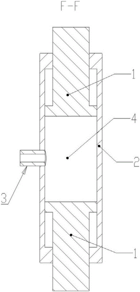 Layered pressure adjusting device for bathyscaphe