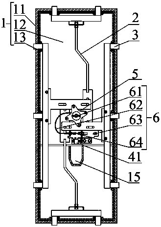 Door lock anti-theft alarm device