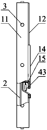 Door lock anti-theft alarm device