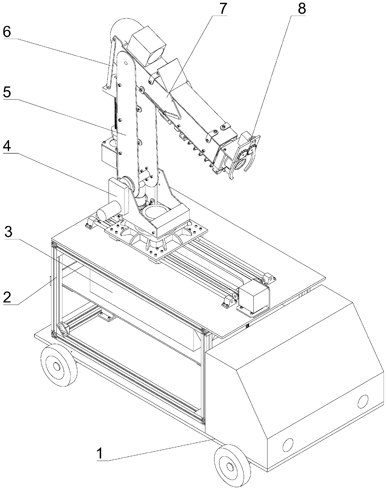 Fruit picking platform